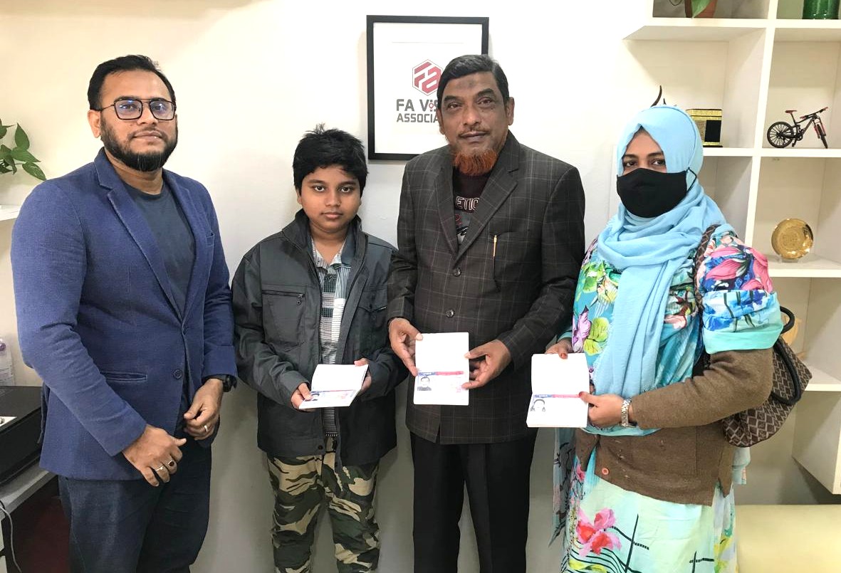 MD Nasir Uddin USA Family Visa
